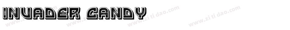 Invader Candy字体转换